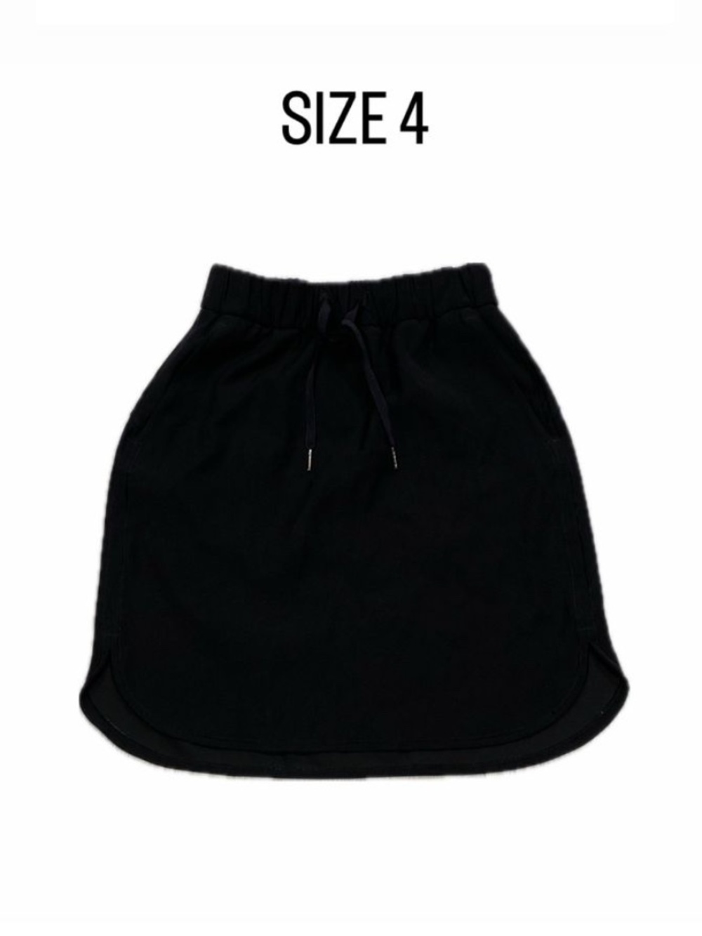 Lululemon Black On the Fly Skirt Size 4